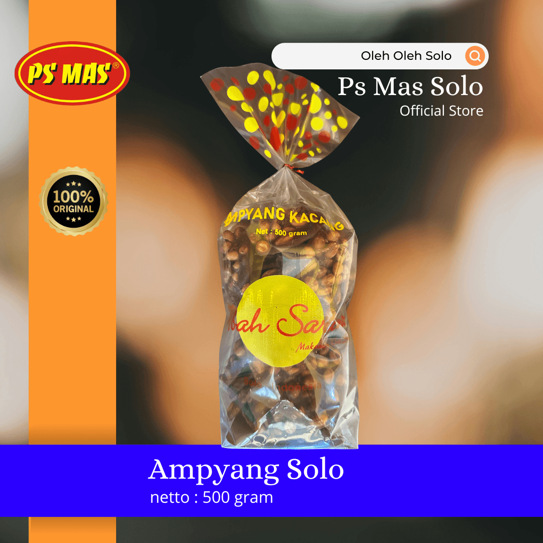 Ampyang Asli Solo PS MAS - Kemasan 500g